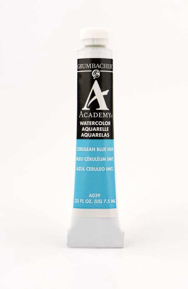 ACADEMY WATERCOLOR CERULEAN BLUE 7.5ML