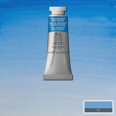 PROFESSIONAL WATERCOLOUR CERULEAN BLUE RED SHADE 14ML