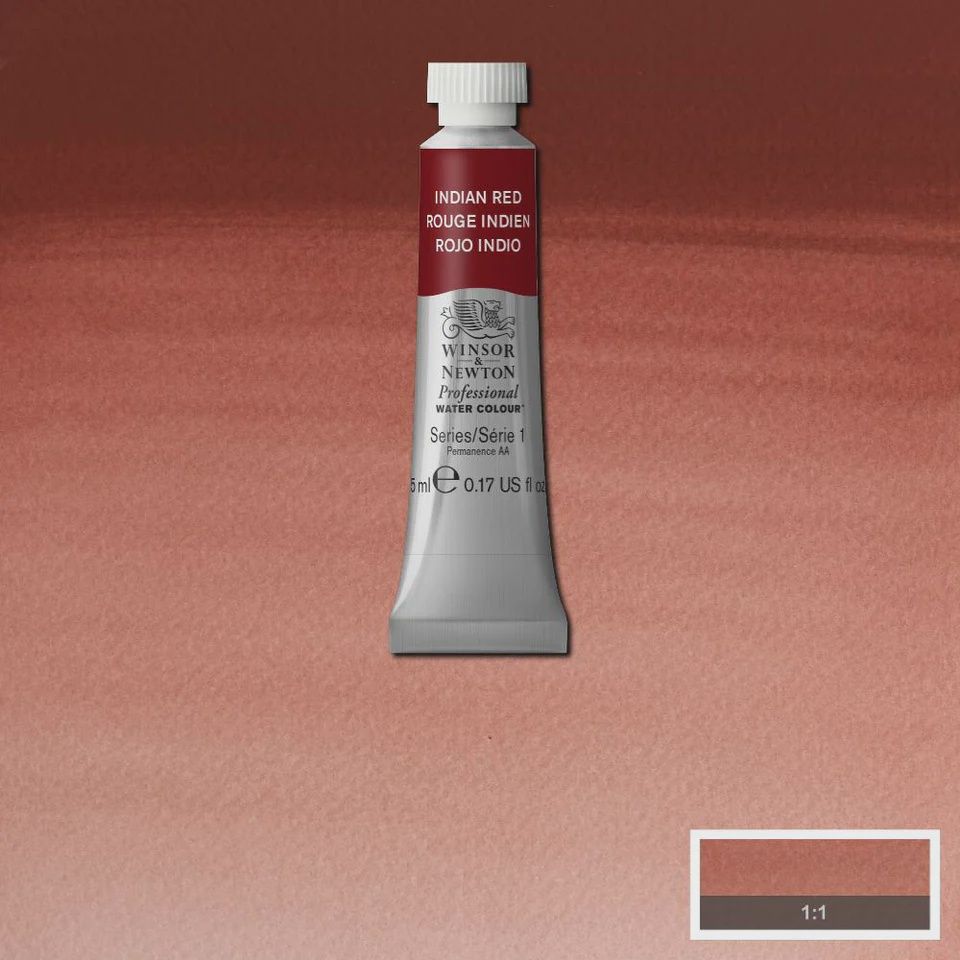 PROFESSIONAL WATER COLOUR INDIAN RED 5ML