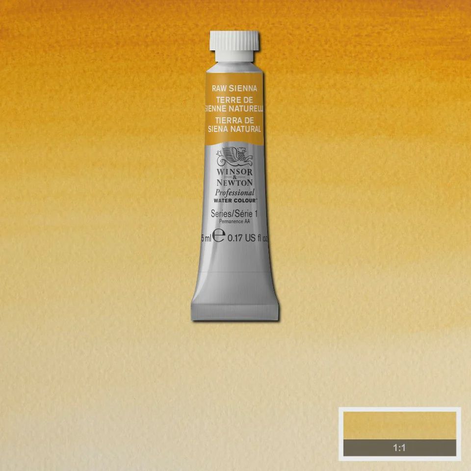PROFESSIONAL WATER COLOUR RAW SIENNA 5ML