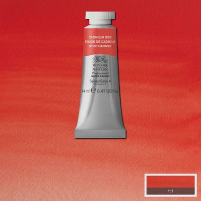 PROFESSIONAL WATERCOLOUR CADMIUM RED 14ML