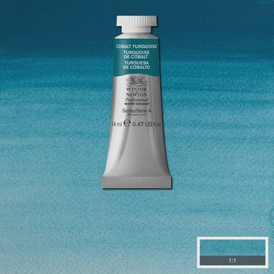 PROFESSIONAL WATERCOLOUR COBALT TURQUOISE 14ML