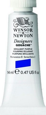 DESIGNERS GOUACHE BRILLIANT PURPLE 14ML