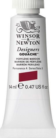 DESIGNERS GOUACHE PERYLENE MAROON 14ML
