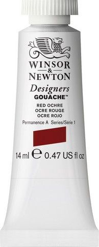 DESIGNERS GOUACHE RED OCHRE 14ML