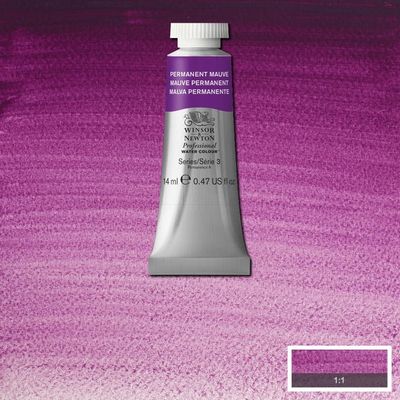 PROFESSIONAL WATERCOLOUR PERMANENT MAUVE 14ML