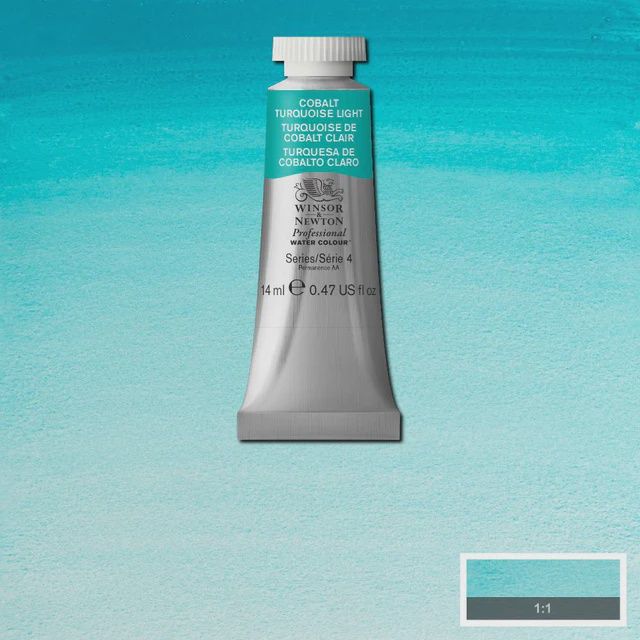 PROFESSIONAL WATERCOLOUR COBALT TURQUOISE LIGHT 14ML