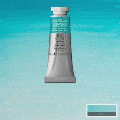 PROFESSIONAL WATERCOLOUR COBALT TURQUOISE LIGHT 14ML