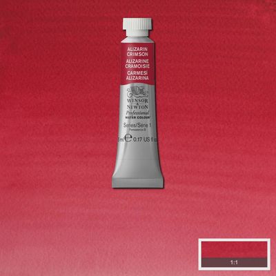 PROFESSIONAL WATERCOLOUR ALIZARIN CRIMSON 5ML