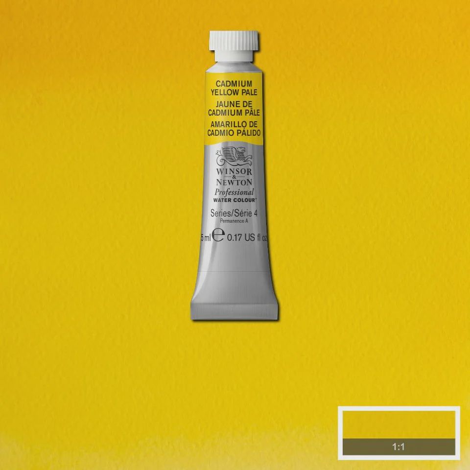 PROFESSIONAL WATER COLOUR CADMIUM YELLOW PALE 5ML