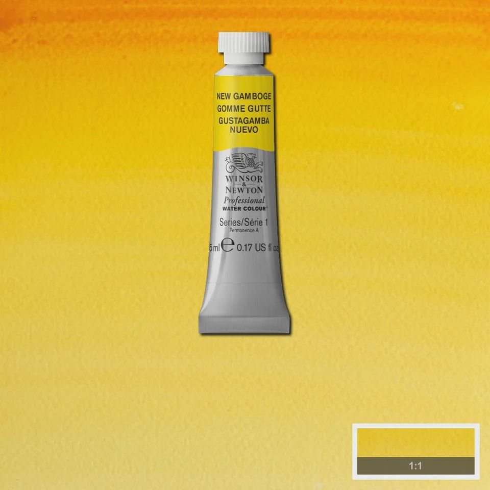 PROFESSIONAL WATER COLOUR NEW GAMBOGE 5ML
