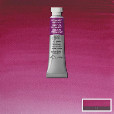 PROFESSIONAL WATERCOLOUR PERMANENT MAGENTA 5ML