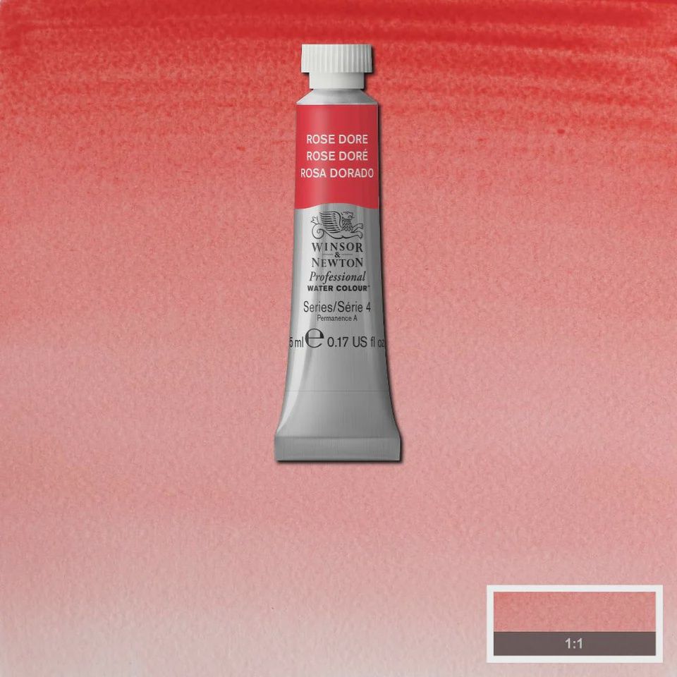 PROFESSIONAL WATER COLOUR ROSE DORE 5ML