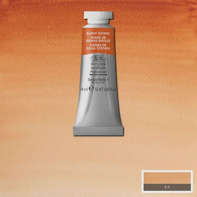 PROFESSIONAL WATERCOLOUR BURNT SIENNA 14ML