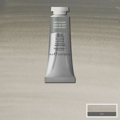 PROFESSIONAL WATERCOLOUR DAVYS GRAY 14ML