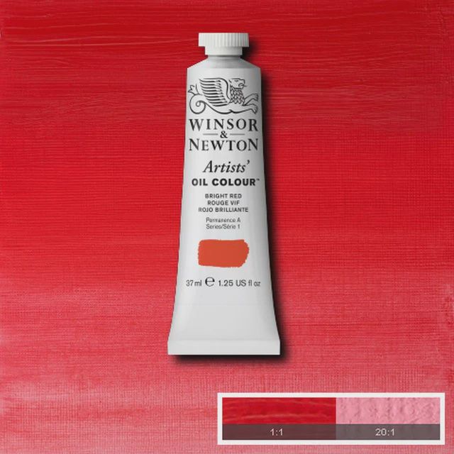 ART OIL BRIGHT RED  37ML