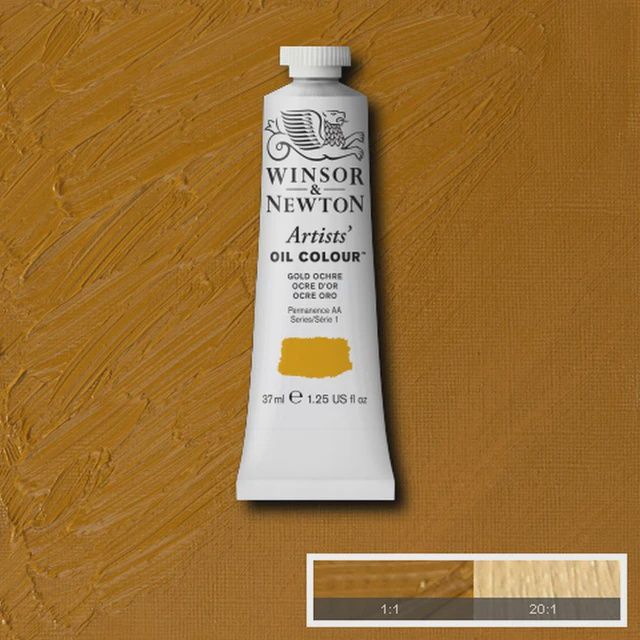 ART OIL GOLD OCHRE 37ML