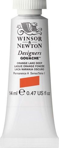 DESIGNERS GOUACHE ORANGE LAKE DEEP 14ML