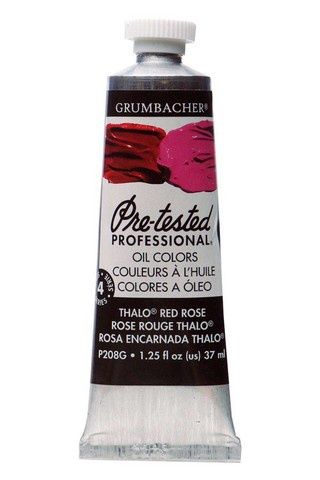 PRE-TESTED OIL THALO RED ROSE 37ML