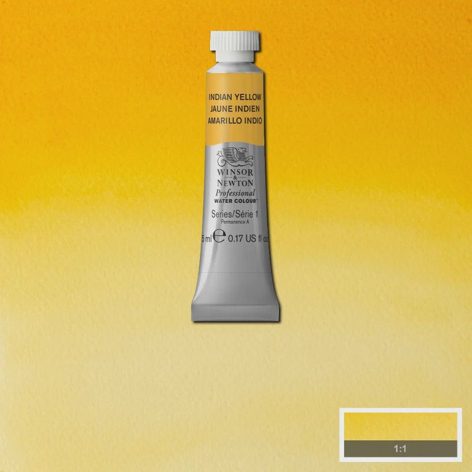 PROFESSIONAL WATER COLOUR INDIAN YELLOW 5ML