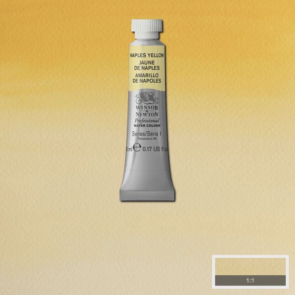 PROFESSIONAL WATER COLOUR NAPLES YELLOW 5ML
