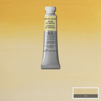 PROFESSIONAL WATERCOLOUR NAPLES YELLOW 5ML