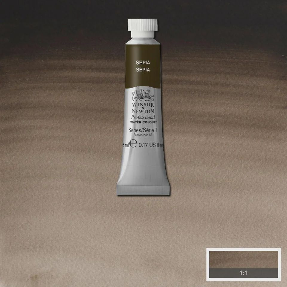 PROFESSIONAL WATERCOLOUR SEPIA 5ML
