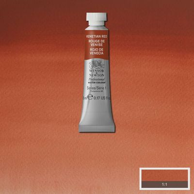 PROFESSIONAL WATERCOLOUR VENETIAN RED 5ML