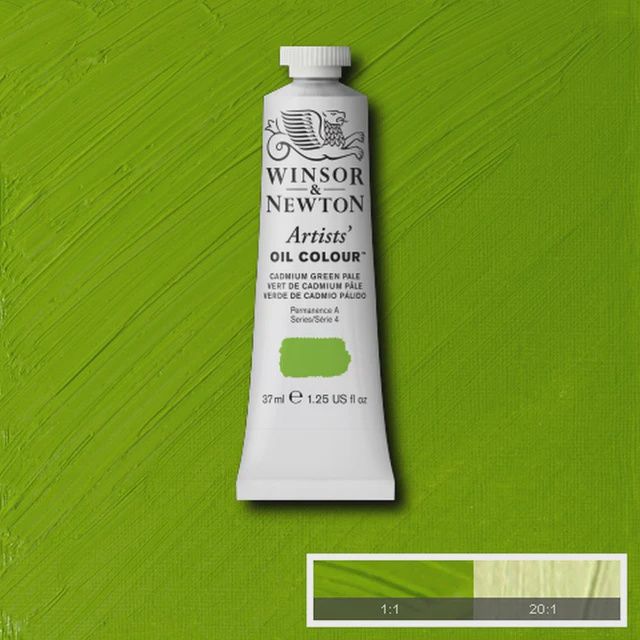ART OIL CAD.GRN PALE 37M