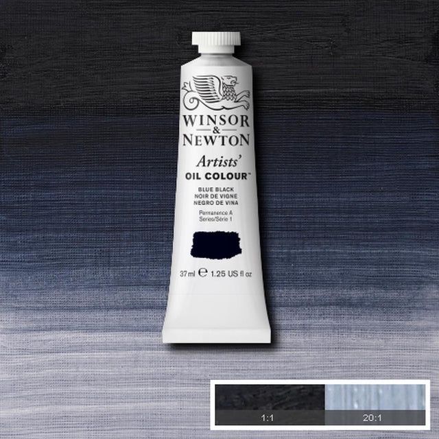 ART OIL BLUE BLACK  37ML