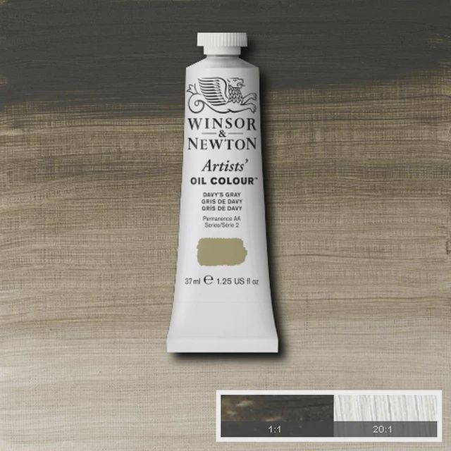 ART OIL DAVY S GRAY 37ML