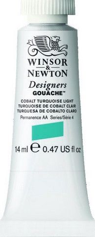 DESIGNERS GOUACHE COBALT TURQUOISE LIGHT 14ML