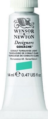 DESIGNERS GOUACHE COBALT TURQUOISE LIGHT 14ML