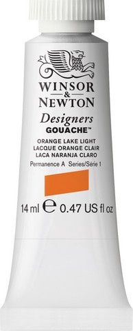 DESIGNERS GOUACHE ORANGE LAKE LIGHT 14ML