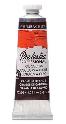 PRE-TESTED CADMIUM ORANGE 37ML