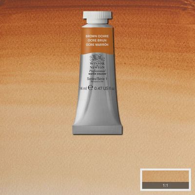 PROFESSIONAL WATERCOLOUR BROWN OCHRE 14ML