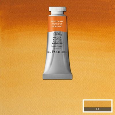 PROFESSIONAL WATERCOLOUR GOLD OCHRE 14ML