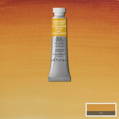 PROFESSIONAL WATERCOLOUR TRANSP GLD DP FORMERLY QUIN GLD 5ML