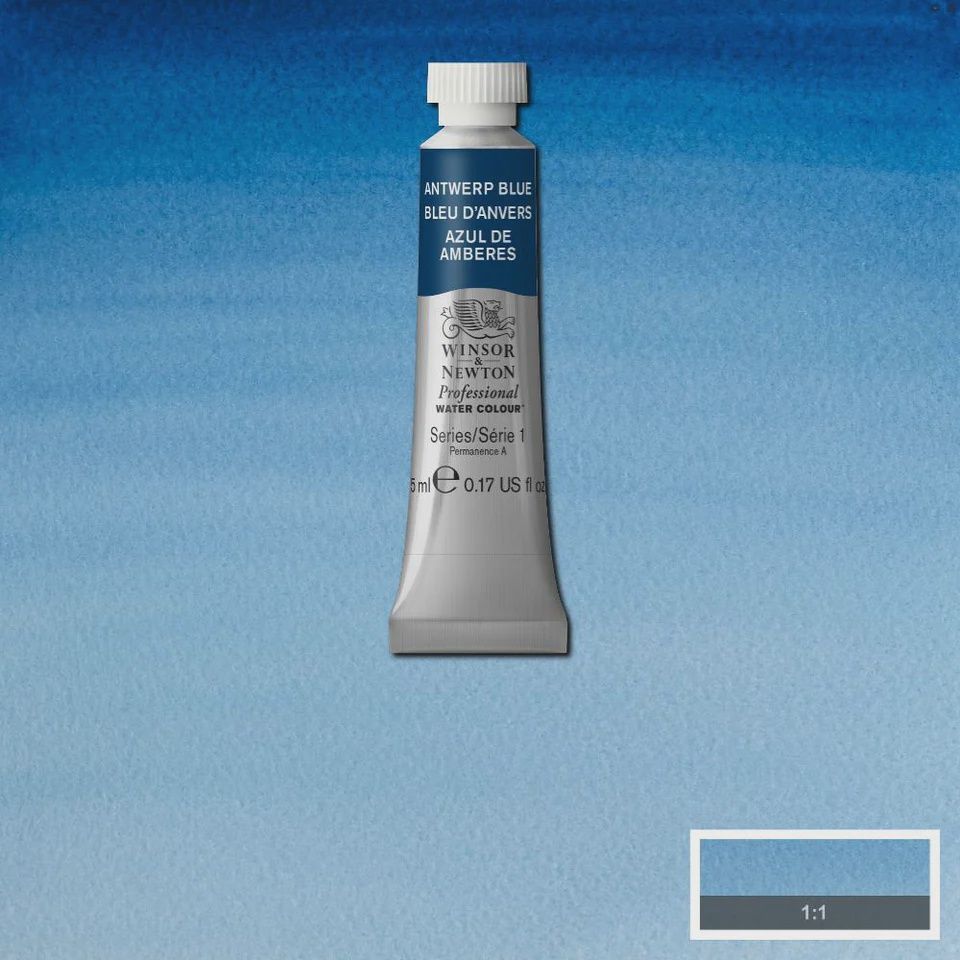 PROFESSIONAL WATER COLOUR ANTWERP BLUE 5ML