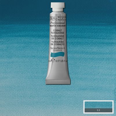 PROFESSIONAL WATERCOLOUR COBALT TURQUOISE 5ML