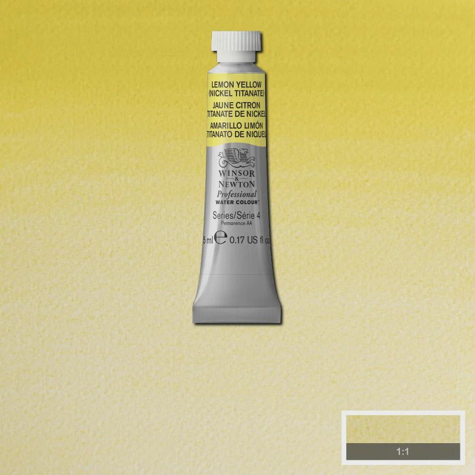 PROFESSIONAL WATER COLOUR LEMON YELLOW 5ML