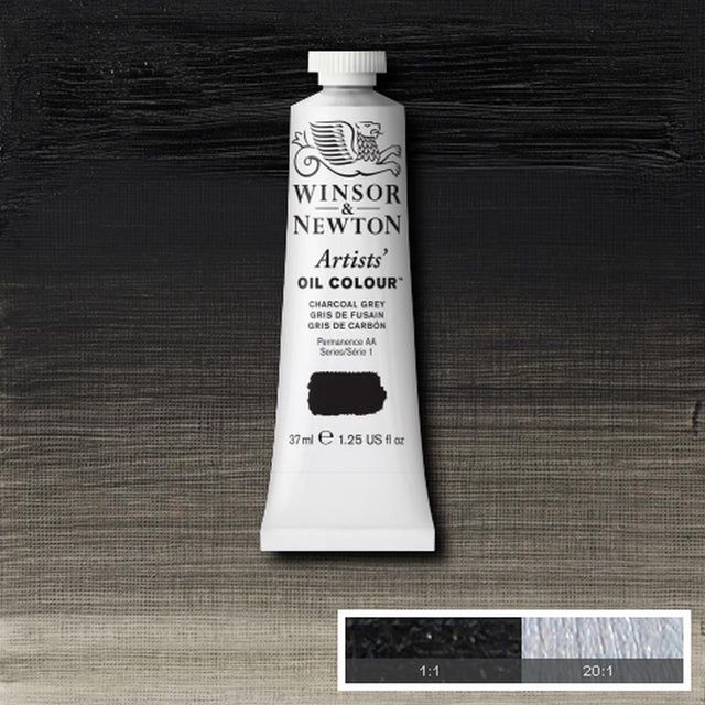 ART OIL CHARC GREY 37ML