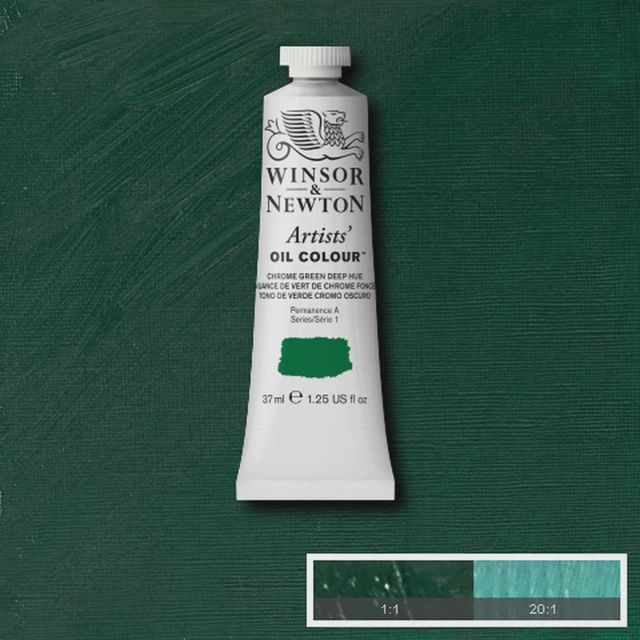 ART OIL CH GRN DP HU37ML