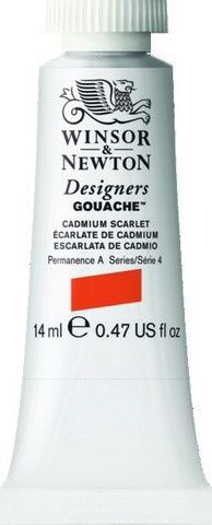 DESIGNERS GOUACHE CADMIUM SCARLET 14ML