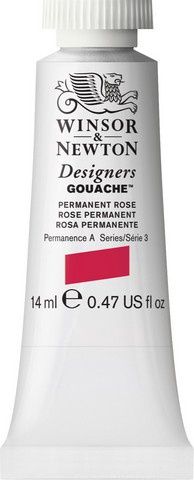 DESIGNERS GOUACHE PERMANENT ROSE 14ML