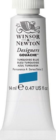 DESIGNERS GOUACHE TURQUOISE BLUE 14ML