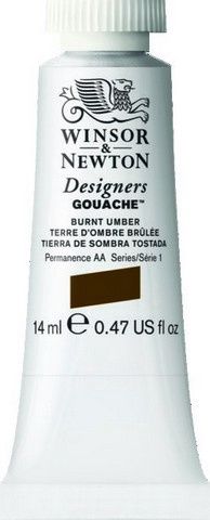 DESIGNERS GOUACHE BURNT UMBER 14ML