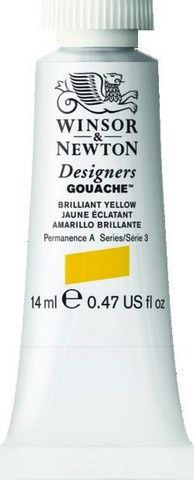 DESIGNERS GOUACHE BRILLIANT YELLOW 14ML
