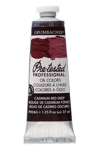 PRE-TESTED OIL CADMUM RED DEEP 37ML