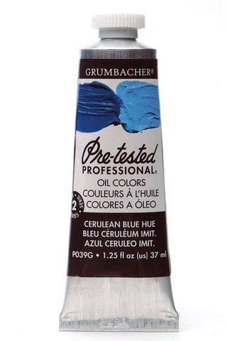PRE-TESTED OIL CERULEAN BLUE HUE 37ML